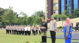 Lestarikan Budaya Melayu, 11 Ribu Personel Polda Riau Pakai Tanjak dan Selempang Tiap Jumat