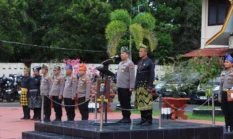 Memperkuat Indentitas Kultural : Polres Inhil dan LAMR Resmi Launching Penggunaan Tanjak dan Selempang