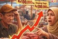 Harga Ayam Tembus Rp100 Ribu, Daging Rp200 Ribu: Warga Inhil Menjerit Jelang Idul Fitri
‎