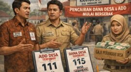 Jelang Lebaran, Pencairan Dana Desa dan ADD Mulai Bergerak: 111 Desa ADD dan 115 Desa DD Terverifikasi
