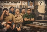 Puluhan Pejabat Eselon III dan IV di Inhil Nonjob, Penataan Birokrasi Bupati Disorot
‎