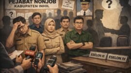 Puluhan Pejabat Eselon III dan IV di Inhil Nonjob, Penataan Birokrasi Bupati Disorot
‎