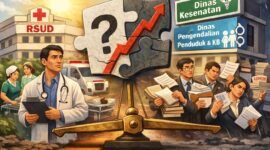 ‎Penggabungan Dinas Kesehatan di Inhil Dan Dinas Pengendalian Penduduk Dan Keluarga Berencana : Efisiensi atau Ancaman bagi Pelayanan Publik?