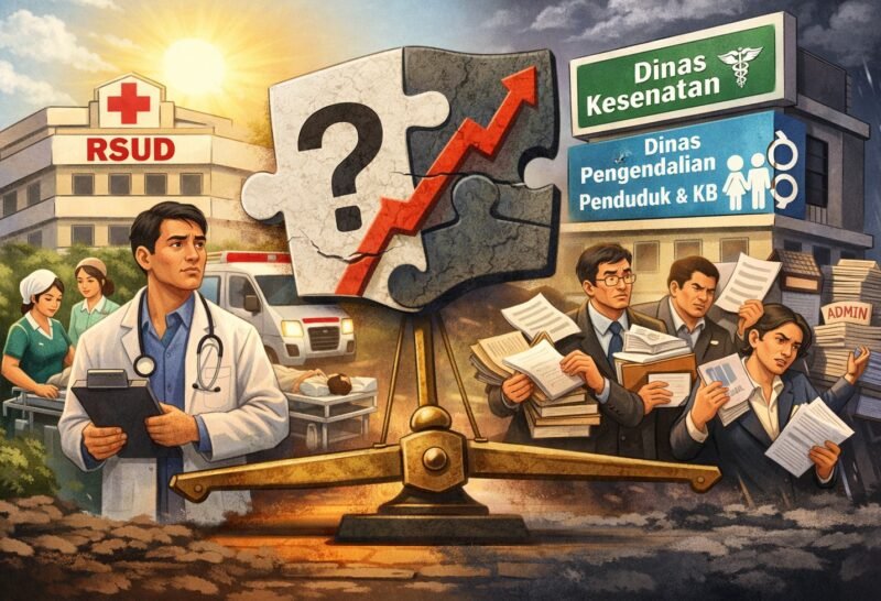 Penggabungan Dinas Kesehatan di Inhil Dan Dinas Pengendalian Penduduk Dan Keluarga Berencana : Efisiensi atau Ancaman bagi Pelayanan Publik?