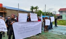 Masyarakat Desa Belantaraya Gelar Aksi Damai, Ada 2 Tuntutan Penting Dari Masyarakat