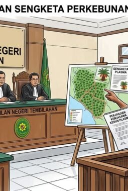 Sidang Sengketa Lahan Plasma 1.970 Ha di Inhil: Kesaksian Mantan Kades Kulim Jaya Kuatkan Bukti Penggugat